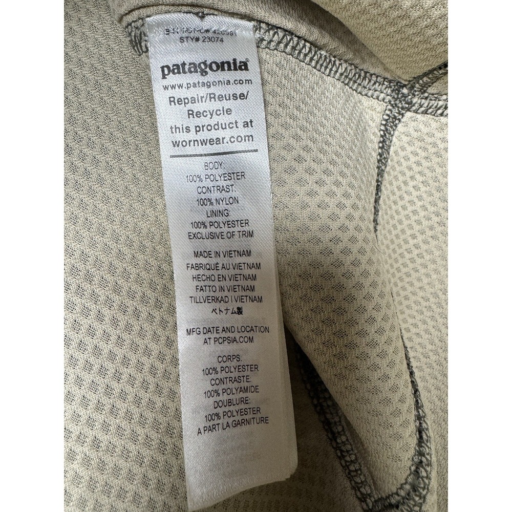 Patagonia Classic Retro-X Fleece Jacket Snow Pine‎ Garden Green Women's Small - Picture 9 of 10